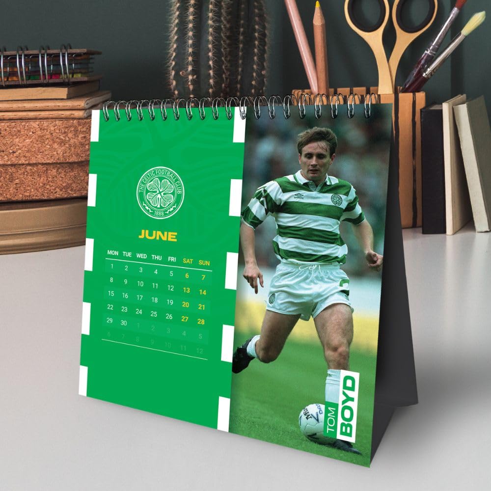 Celtic FC Desktop Calendar 2026