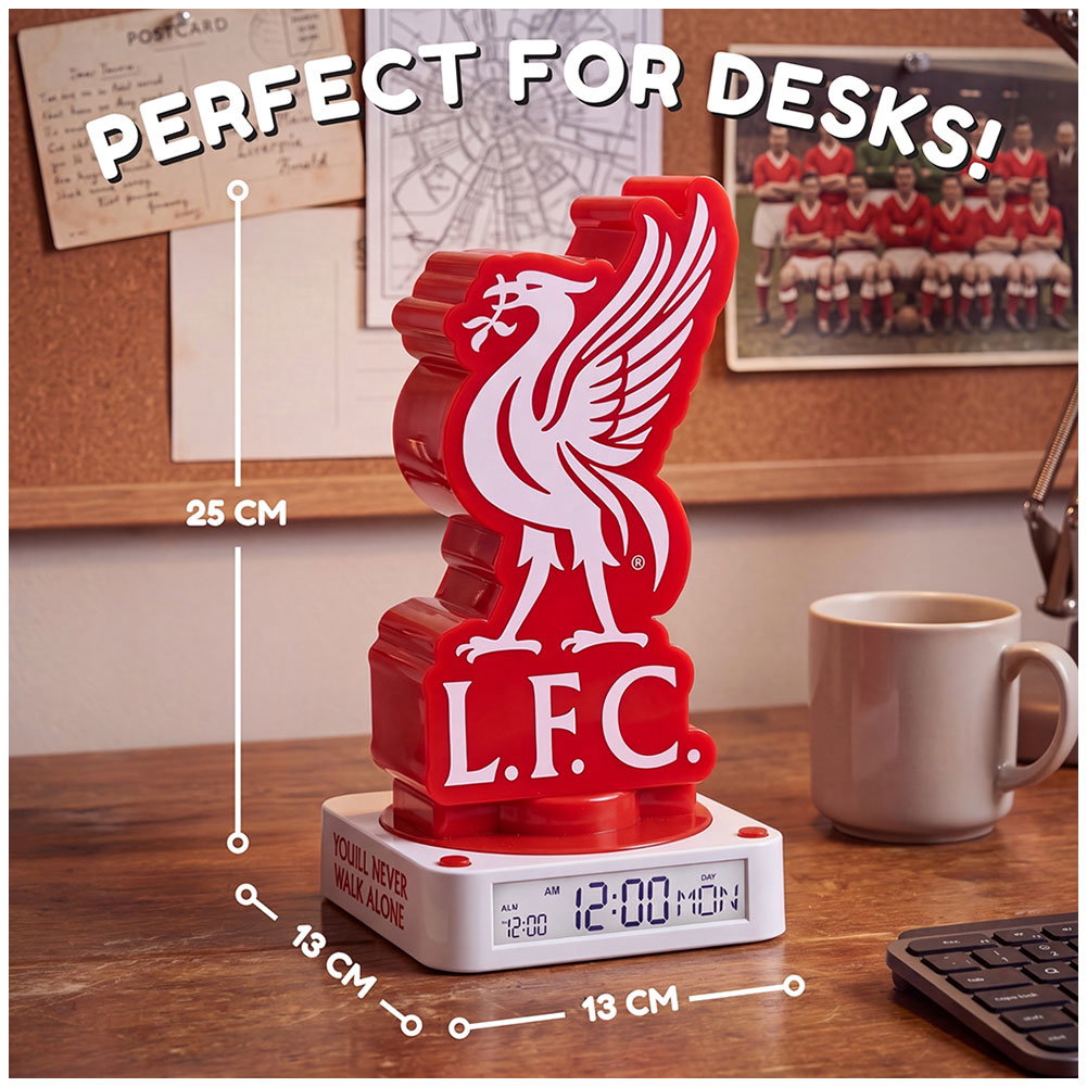 Liverpool FC Light Up Alarm Clock