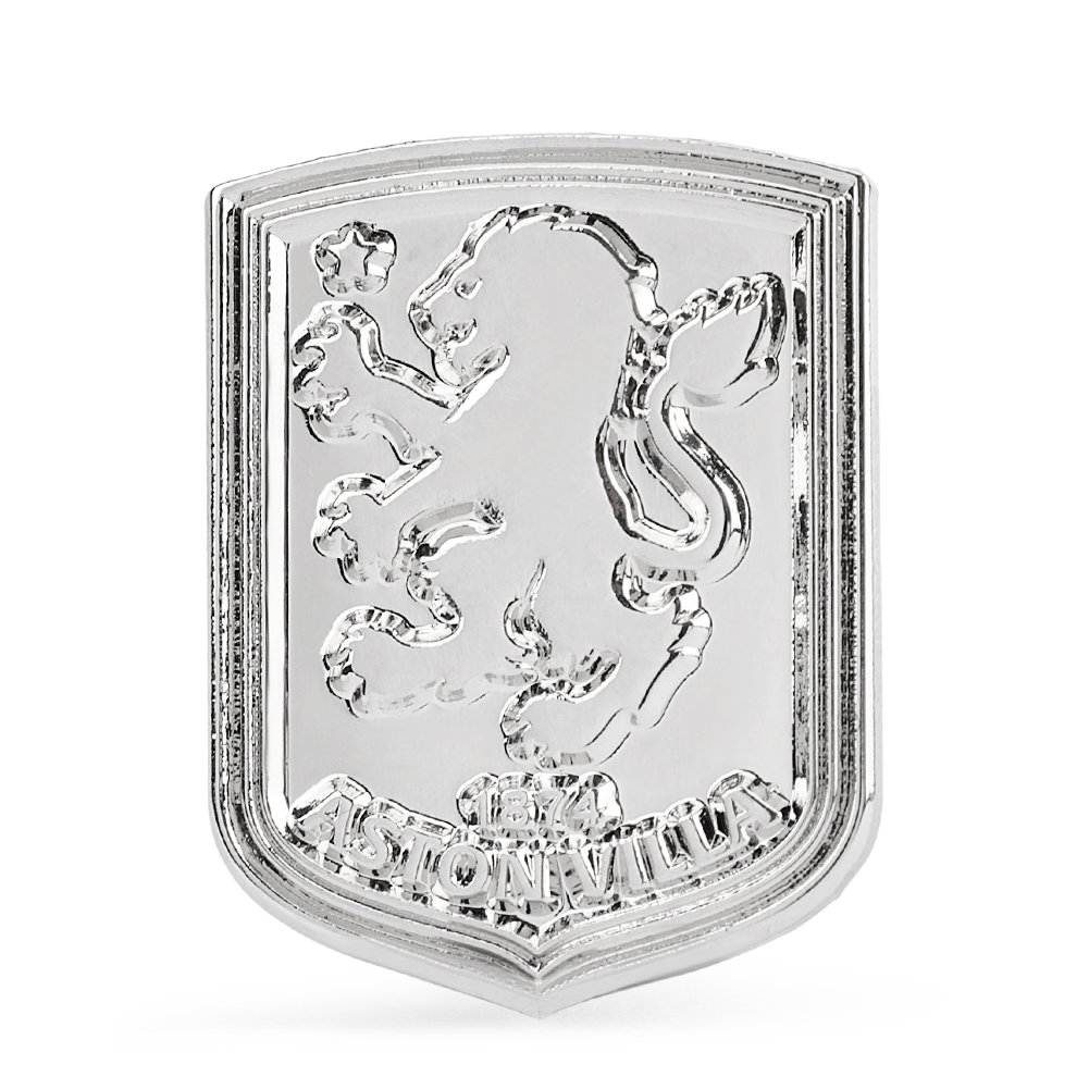 Aston Villa FC Silver Plated Formed Cufflinks