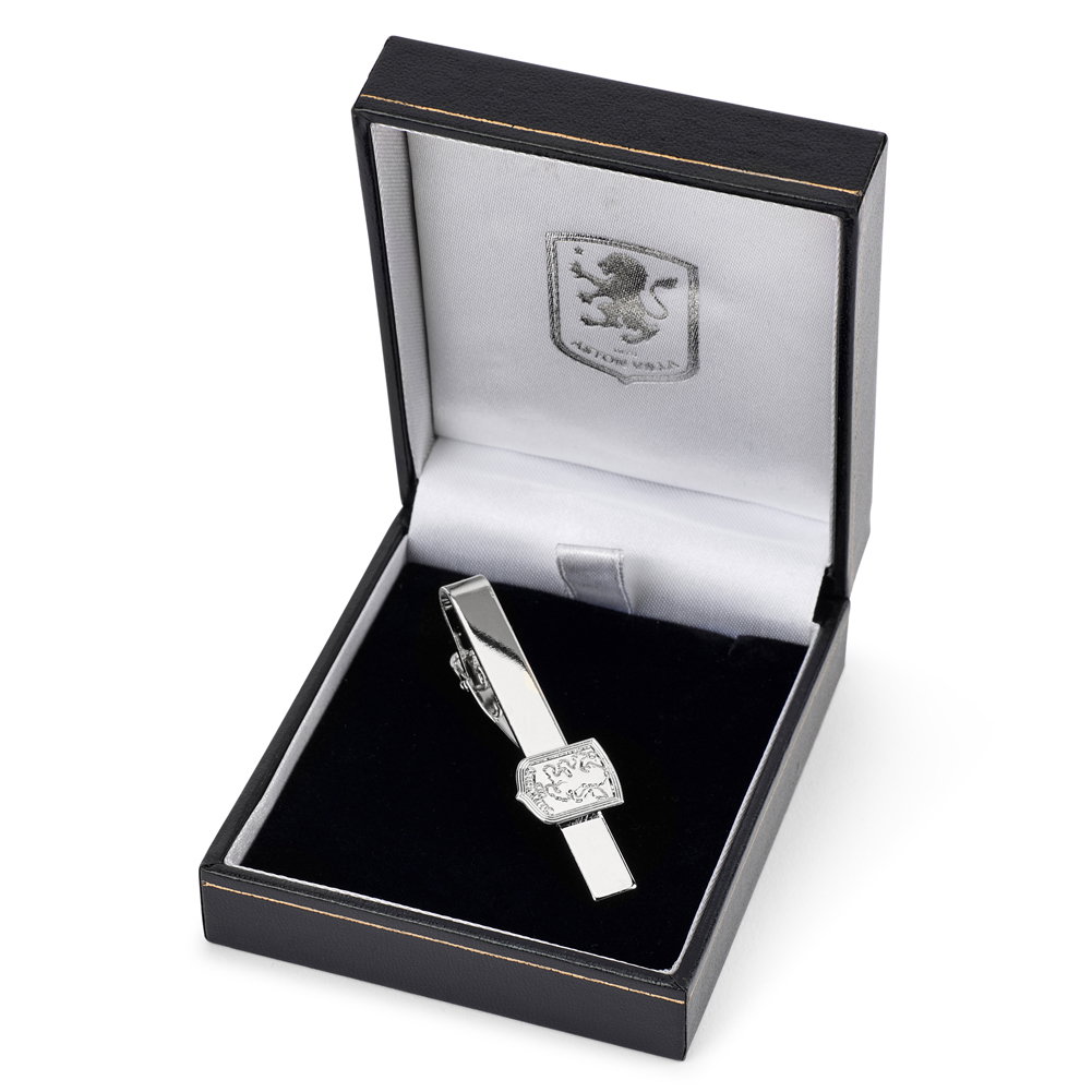 Aston Villa FC Silver Plated Tie Slide