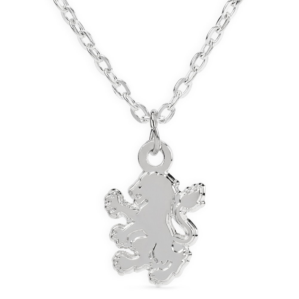 Aston Villa FC Silver Plated Boxed Lion Pendant