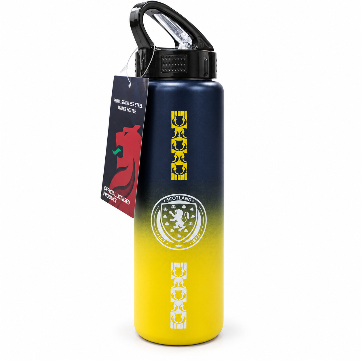 Scottish FA 750ml Stainless Steel Drinks Bottle