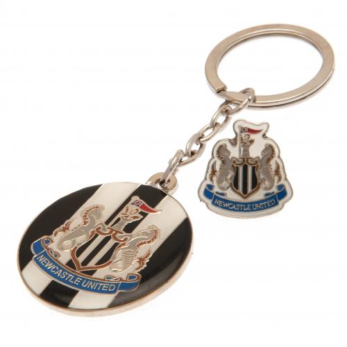 Newcastle United FC Keyring &amp; Badge Set