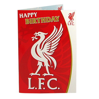 Liverpool FC Musical Birthday Card