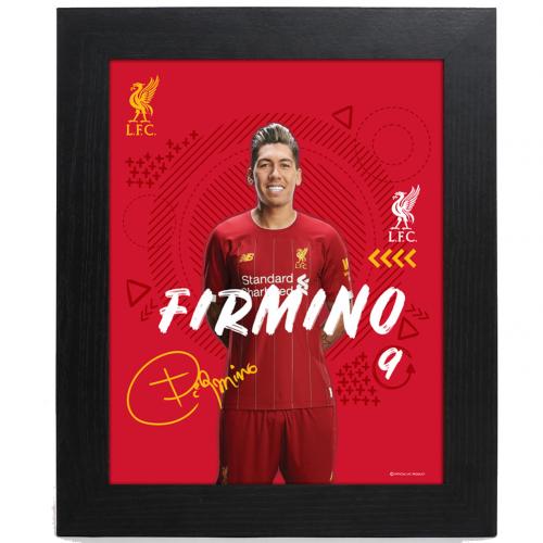 Liverpool FC Picture Firmino 10 x 8