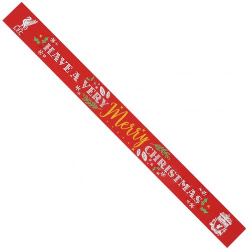 Liverpool FC Christmas Wooden Sign