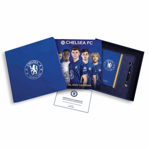 Chelsea FC Collectors Calendar Gift Set 2022