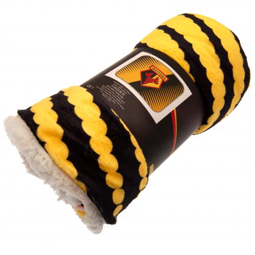 Watford FC Sherpa Fleece Blanket