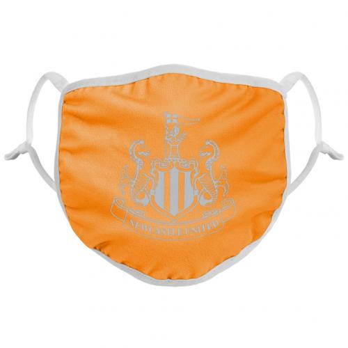 Newcastle United FC Reflective Face Covering Orange