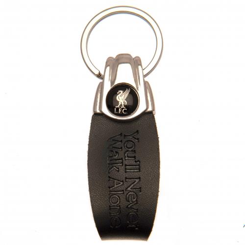Liverpool FC Italian Leather Keyring