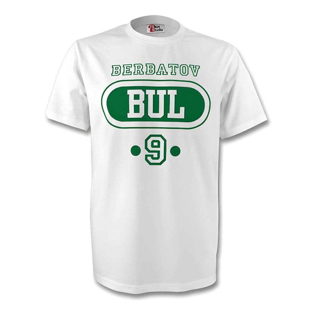 Dimitar Berbatov Bulgaria Bul T-shirt (white) - Kids