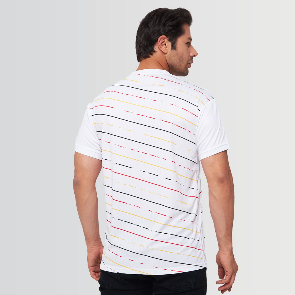 Germany Legacy Football Jersey Striped (Wolvate) Adult Short Sleeve