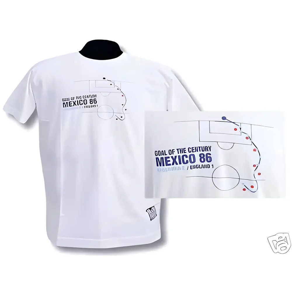 Maradona 'Goal of Century' Tee (white)