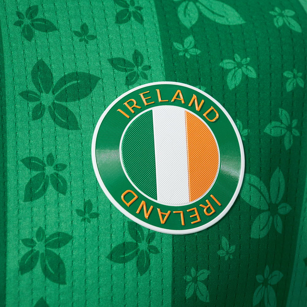 Ireland Legacy Football Jersey Green (Wolvate) Adult Short Sleeve