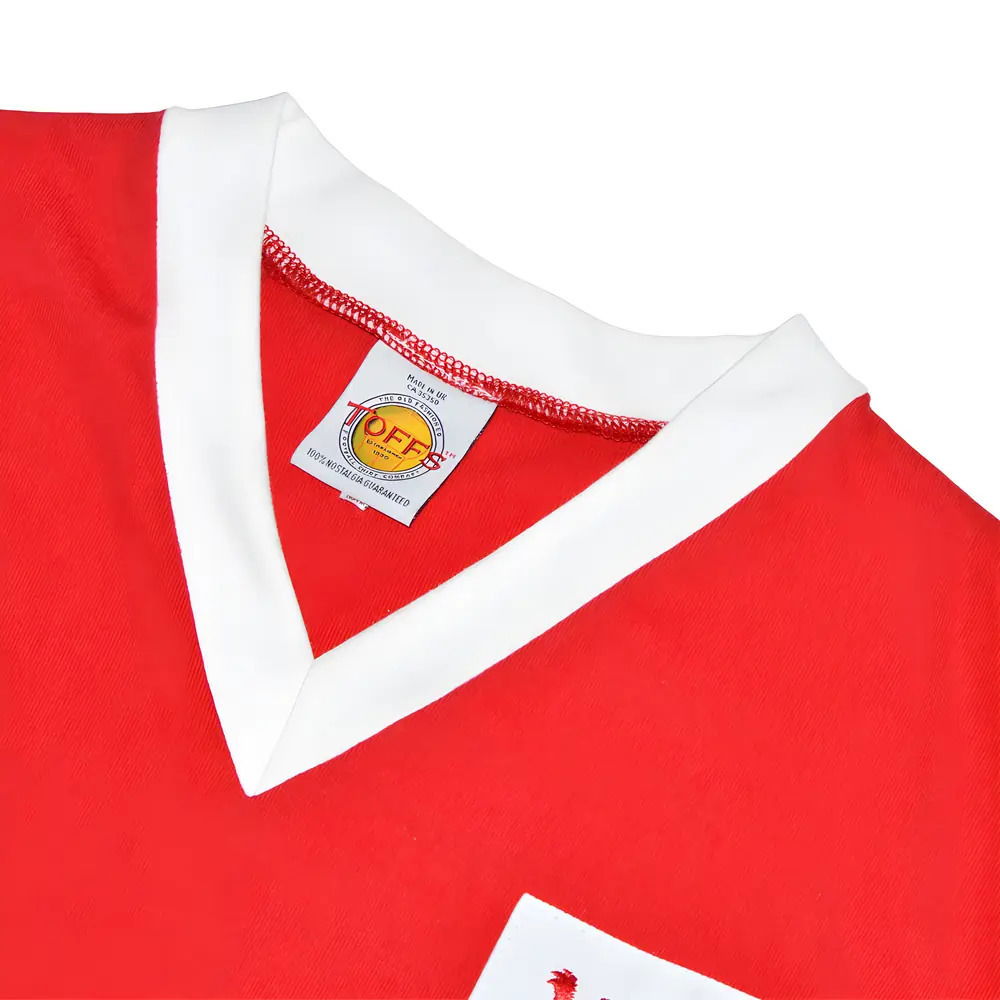 Middlesbrough 1950s Kids Red Retro Football Shirt