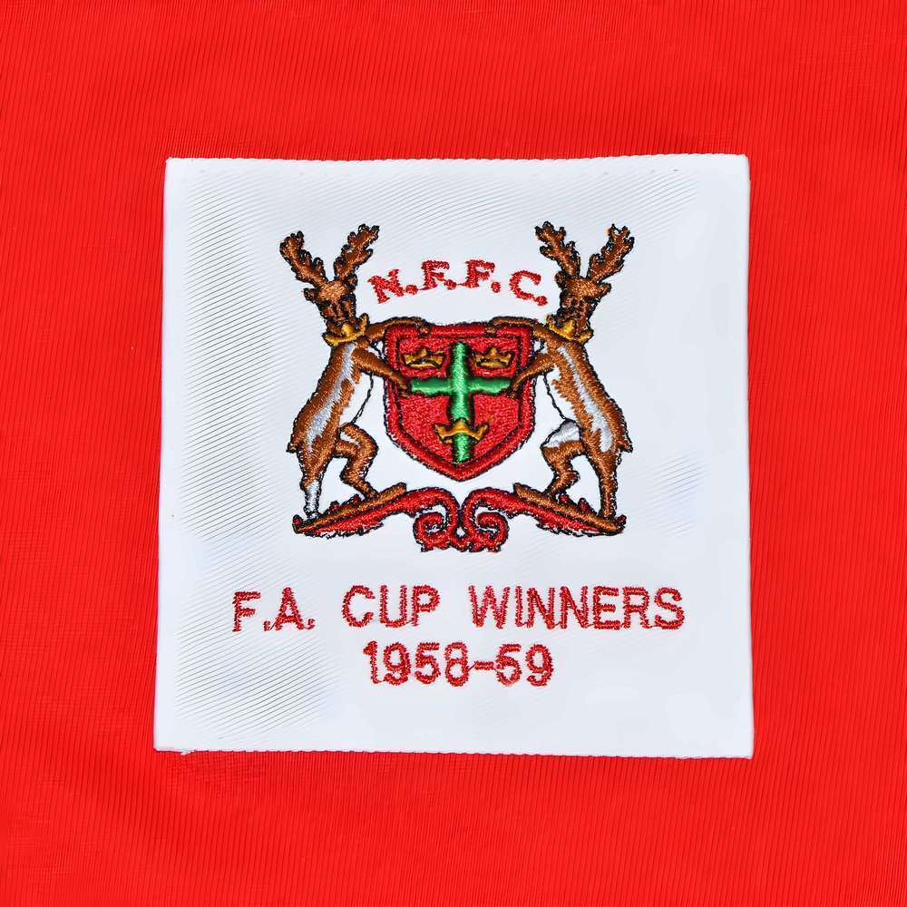Nottingham Forest 1959 Cup Final Kids Retro Football Shirt