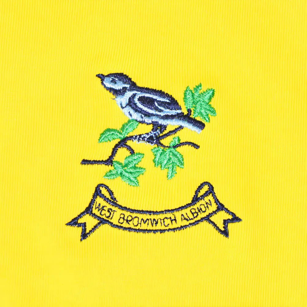 West Bromwich Albion 1960s Away Kids Retro Football Shirt