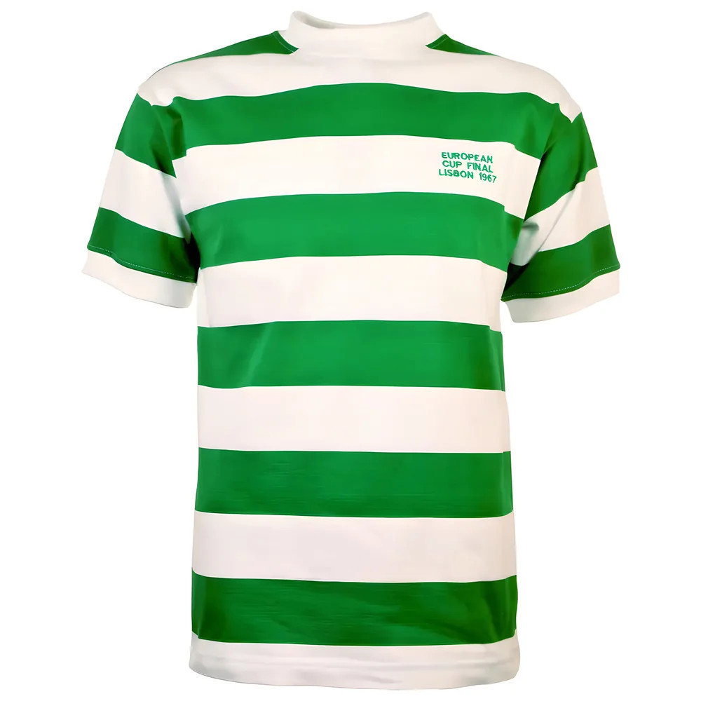 Celtic 1967 European Cup Lisbon Short Sleeved Kids Shirt (Your Name)
