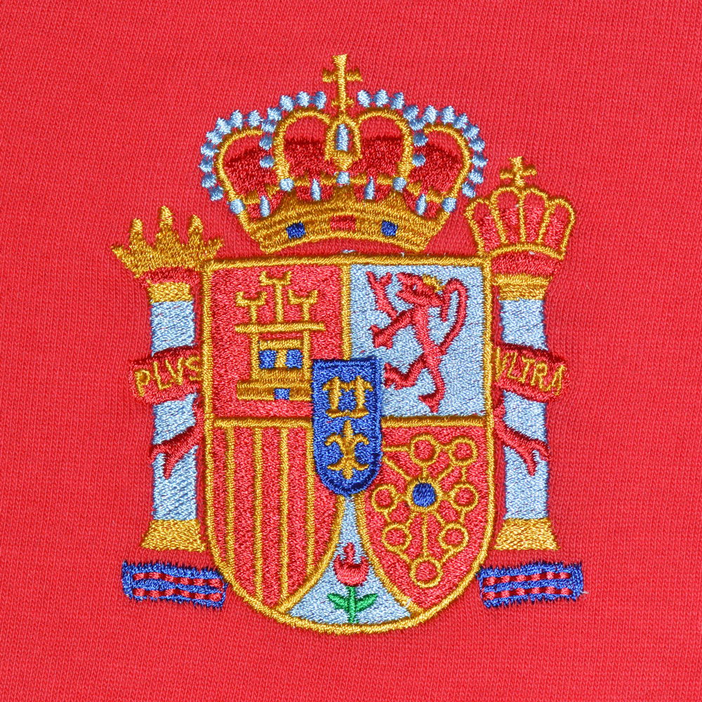 Spain 1982 World Cup Kids Red Retro Football Shirt