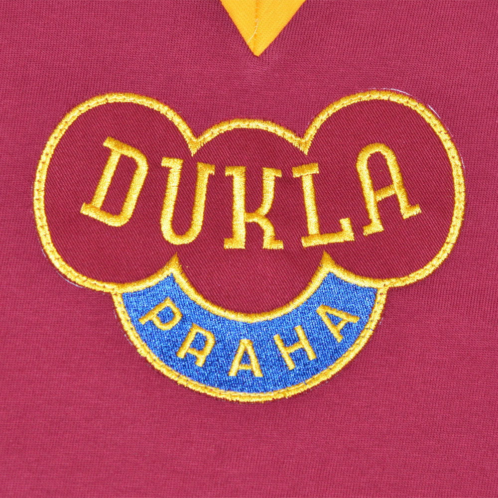 Dukla Prague 1960s Kids Retro Football Shirt