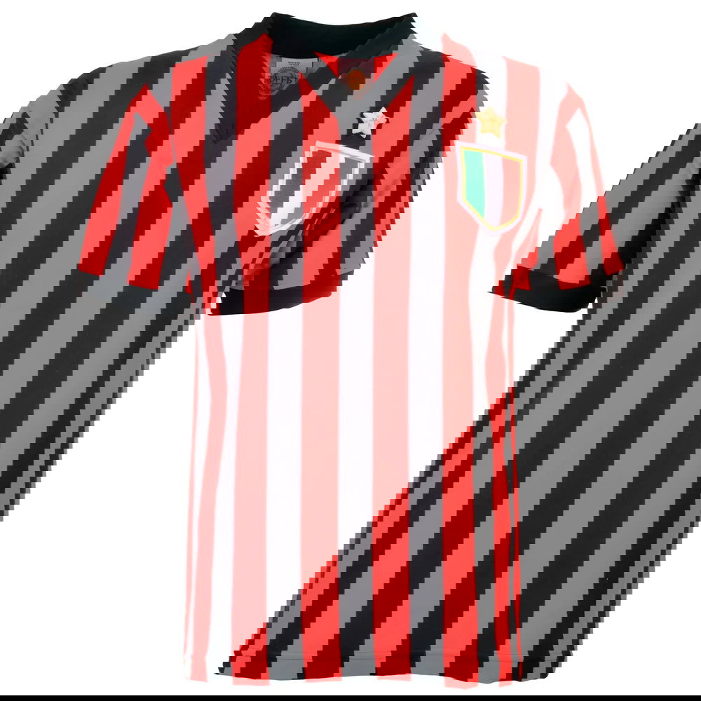 AC Milan 1979-80 Kids Retro Football Shirt (Your Name)