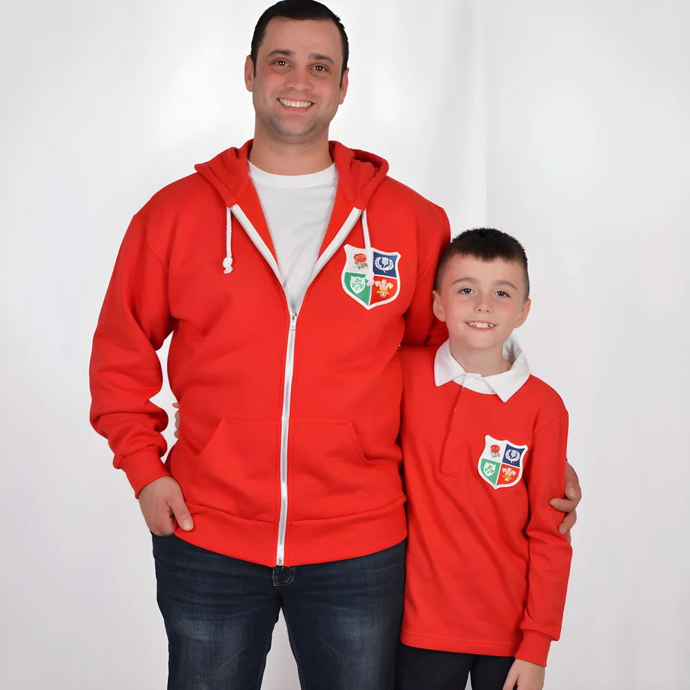 British & Irish Lions 1970's Vintage Kids Rugby Shirt