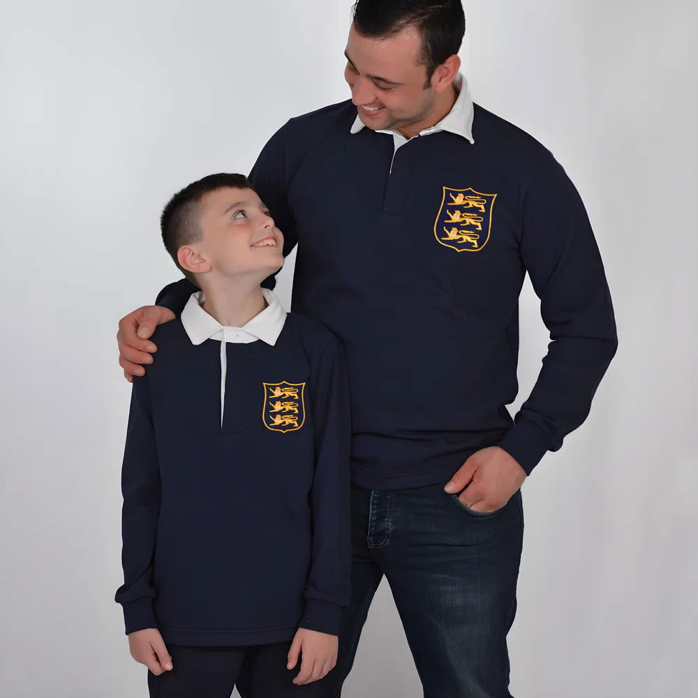 British & Irish Lions 1930's Vintage Kids Rugby Shirt