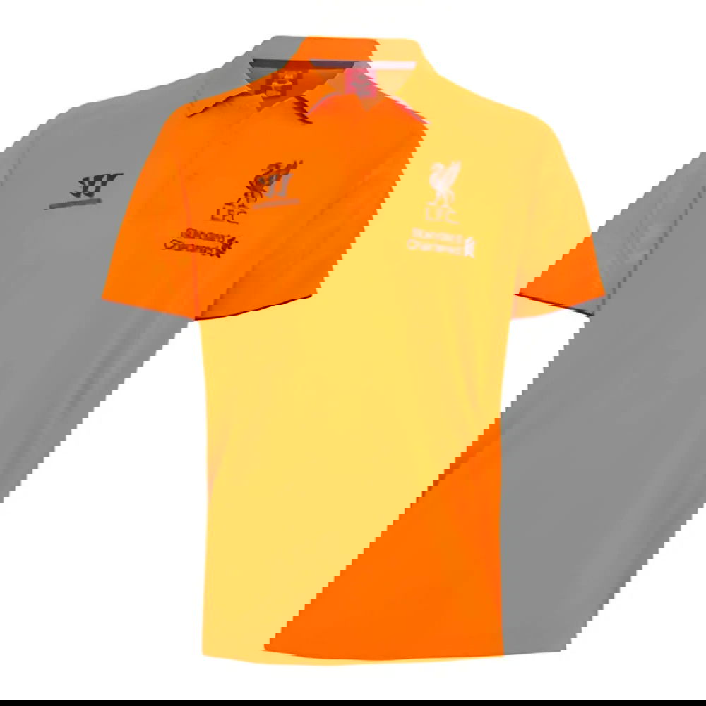 2012-13 Liverpool Warrior Polo Shirt (Orange)
