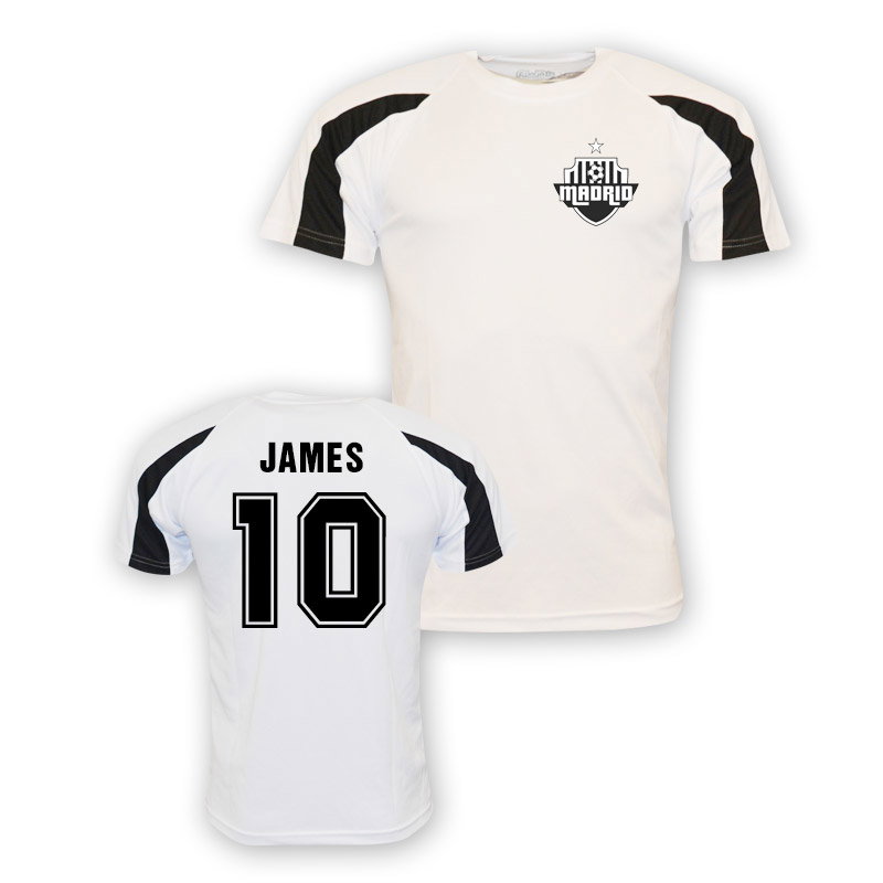 James Rodriguez Real Madrid Sports Training Jersey (white) - Kids