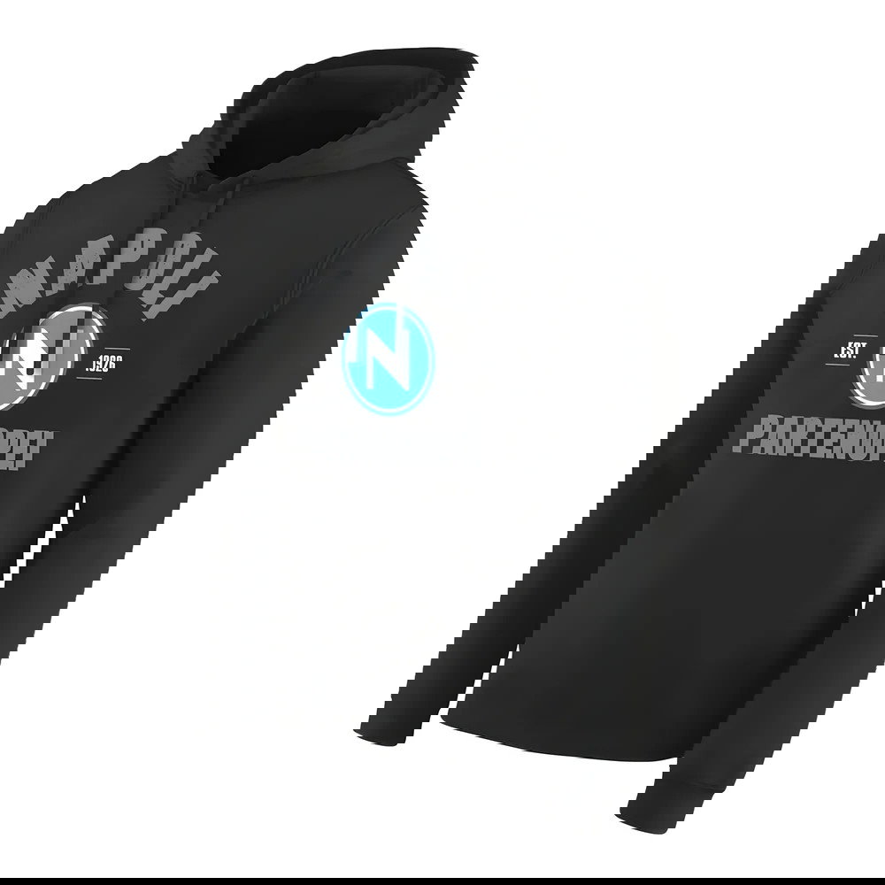 Napoli \'Est.1926\' footer with hood - Black