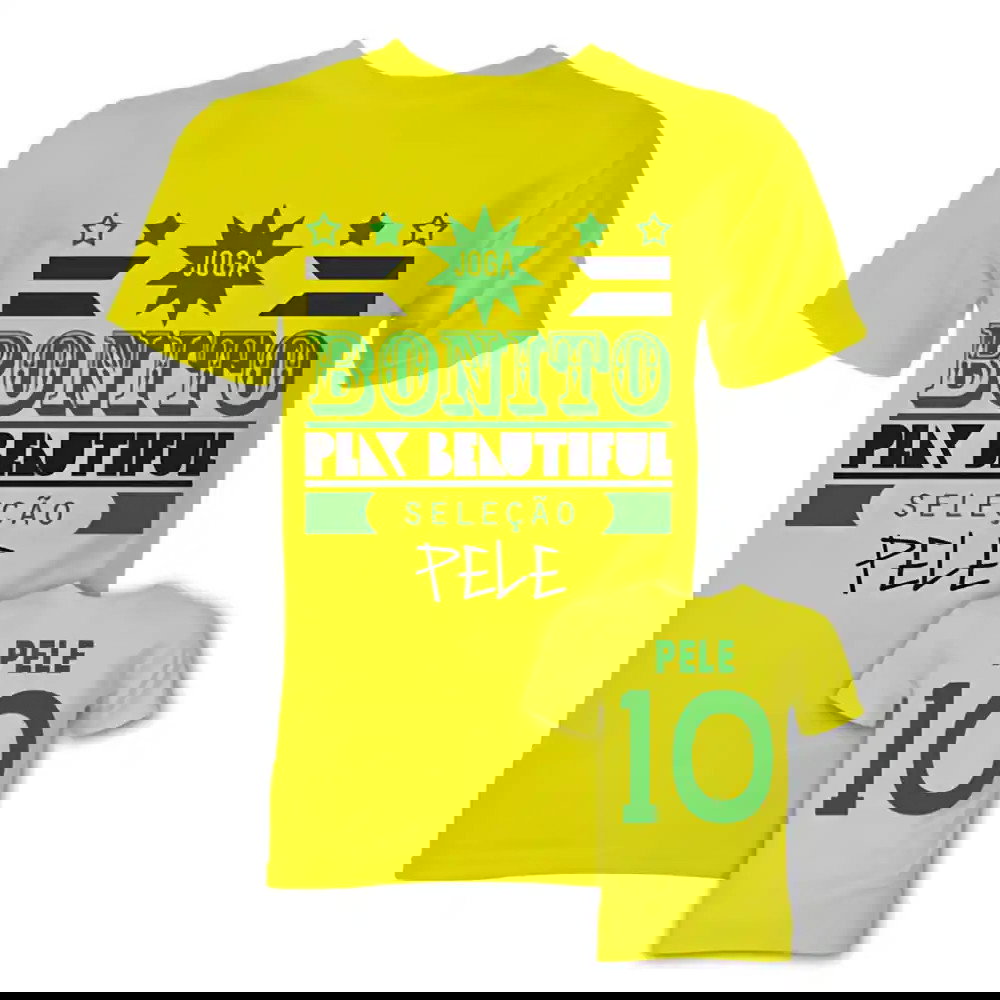 Pele Joga Bonito T-Shirt (Yellow)