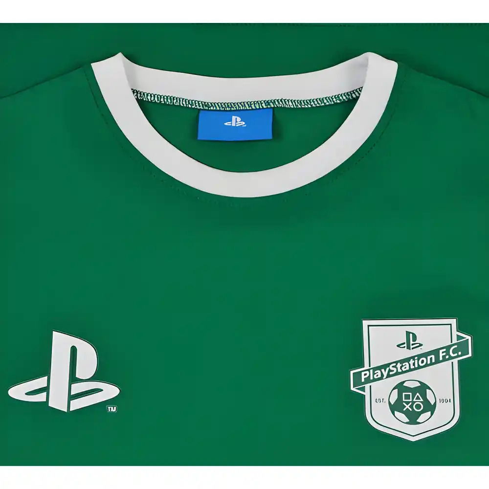 Playstation Tee Green Cotton