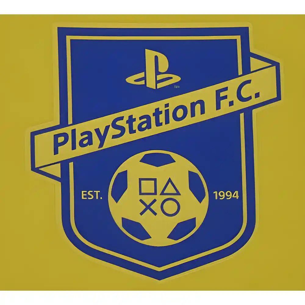 Playstation Tee Yellow/Royal Cotton