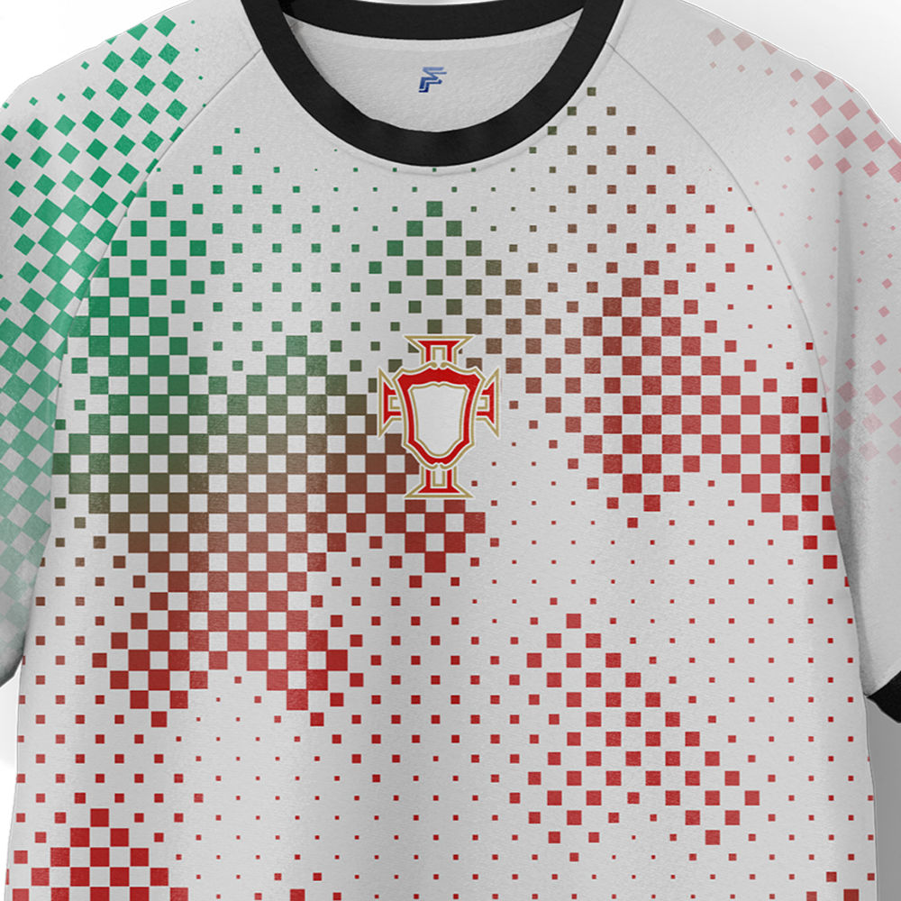 Portugal Lusitanos Away Supporter Jersey Adult Short Sleeve