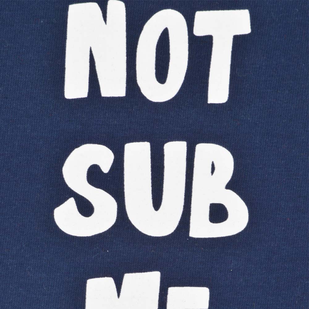 Kids Do Not Sub Me - Navy/White Ringer