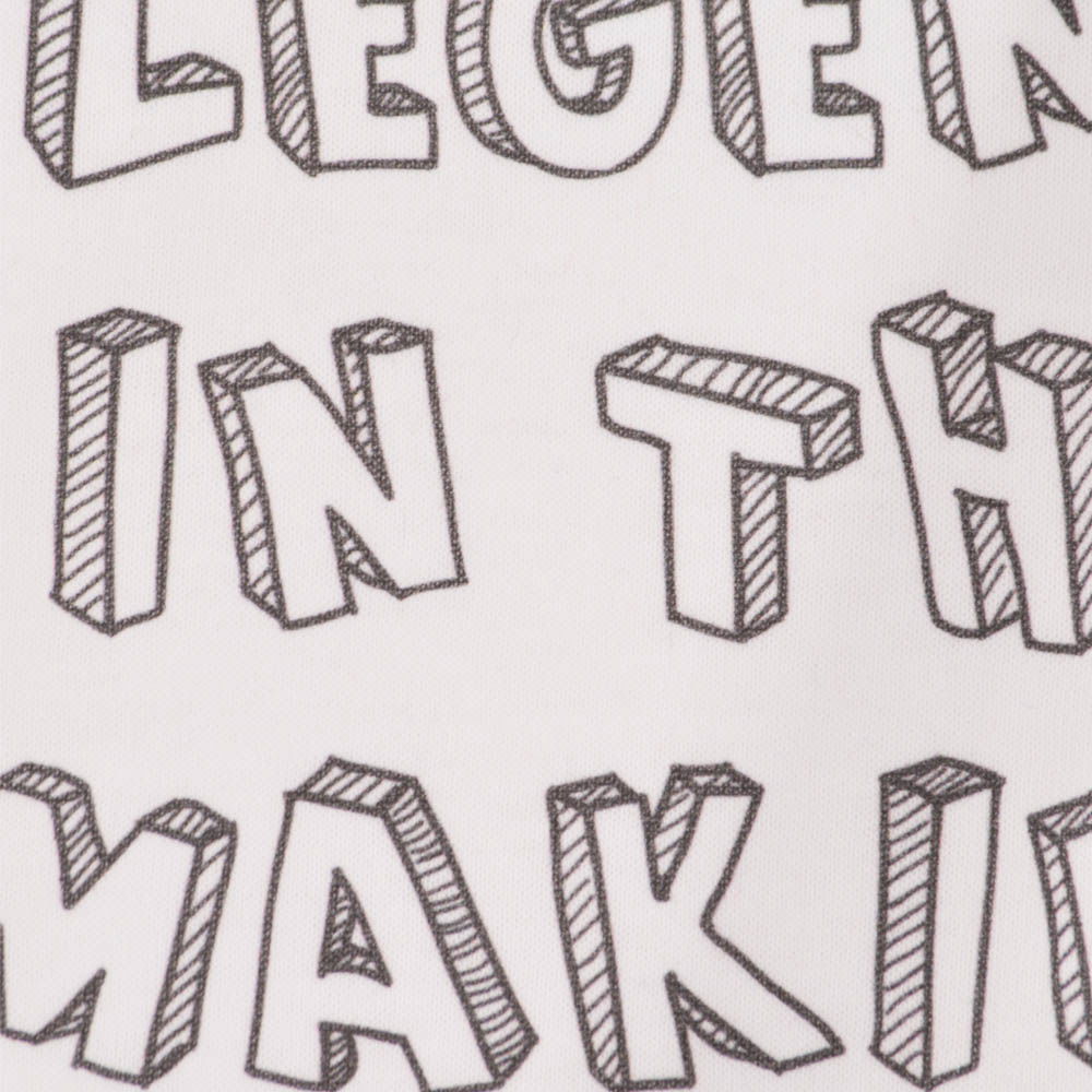 Kids Legend in the Making - White/Black Ringer