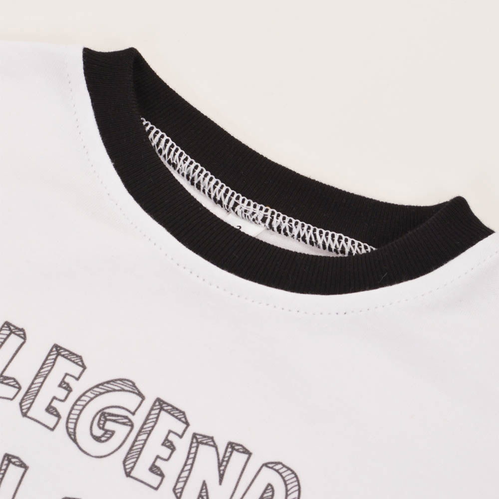 Kids Legend in the Making - White/Black Ringer