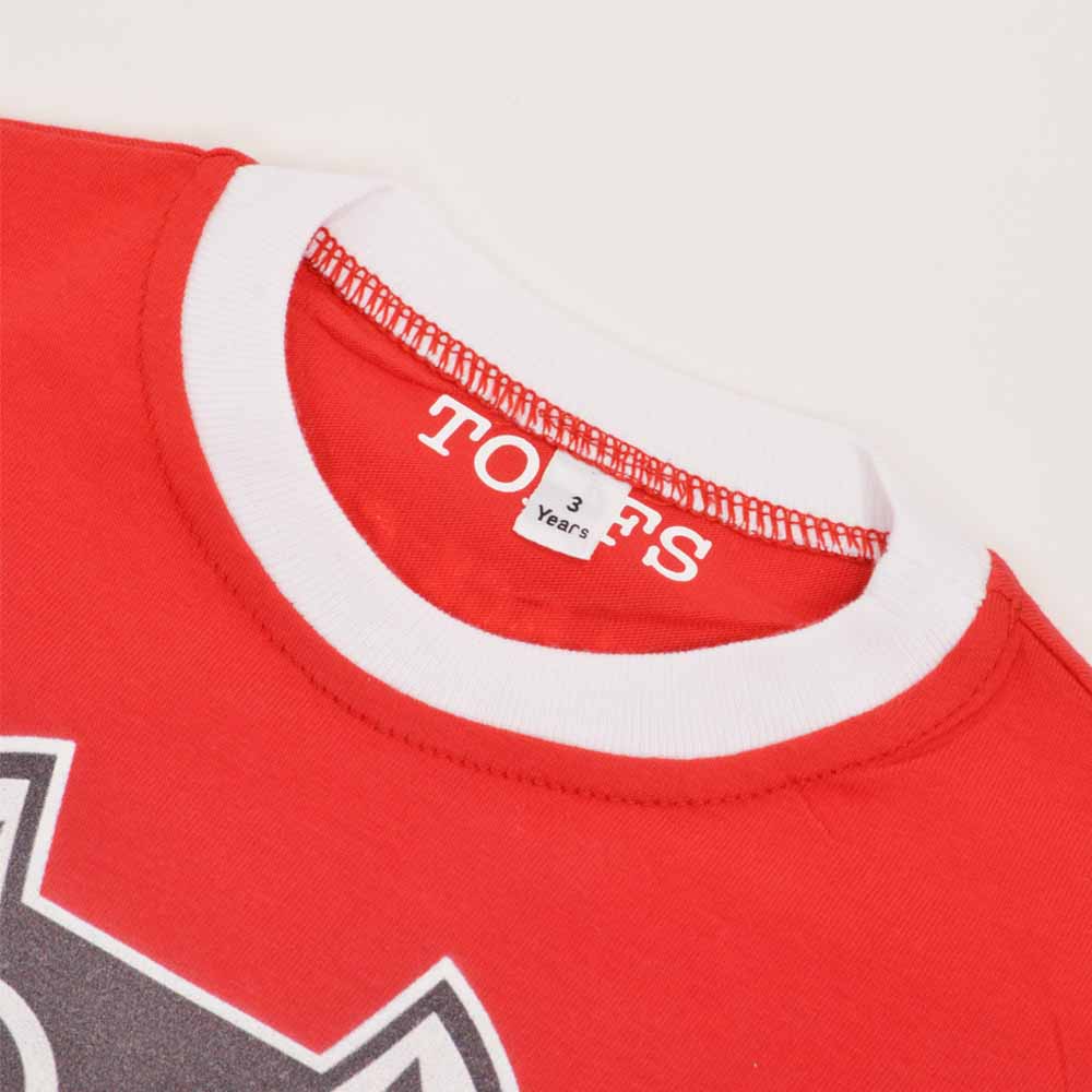 Kids Sunderland - Red/White Ringer