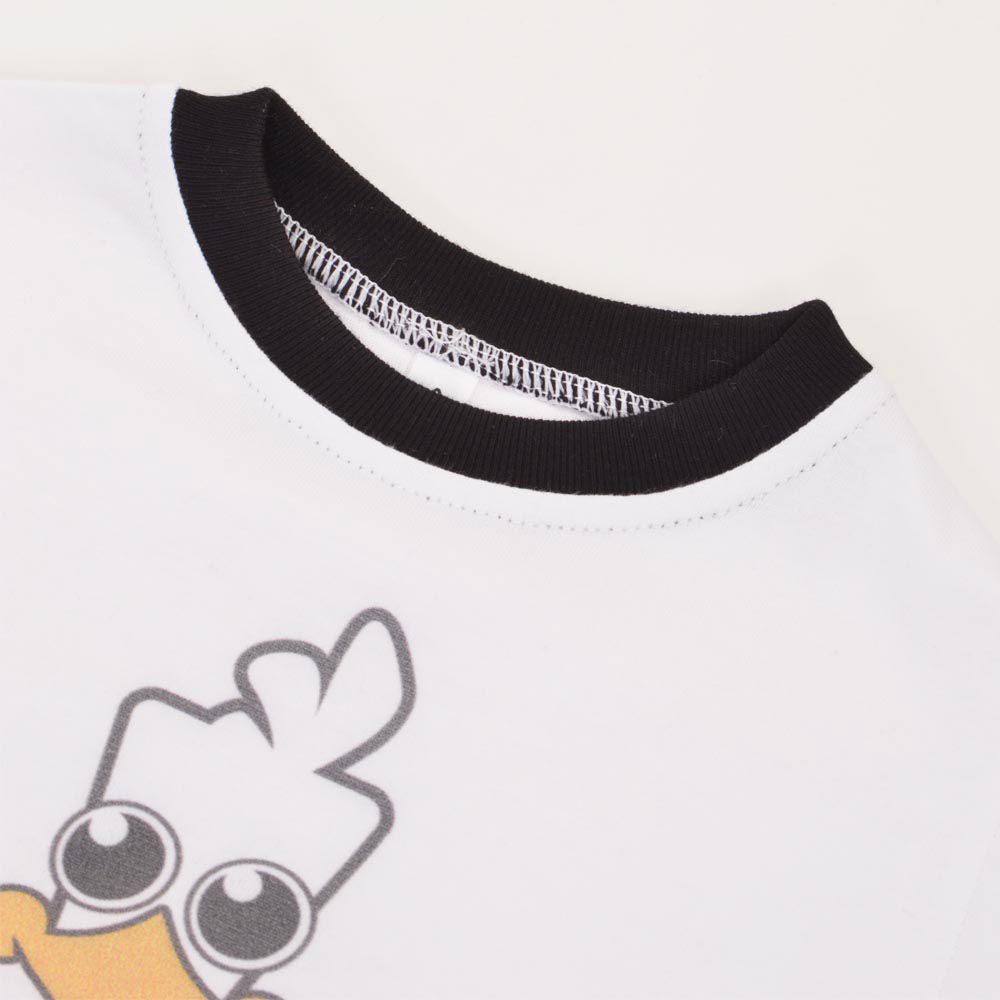 Kids Swansea - White/Black Ringer