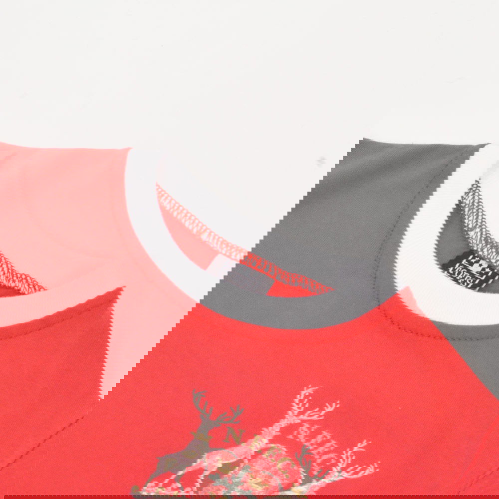 Kids Nottingham Forest 12th Man- Red/White Ringer