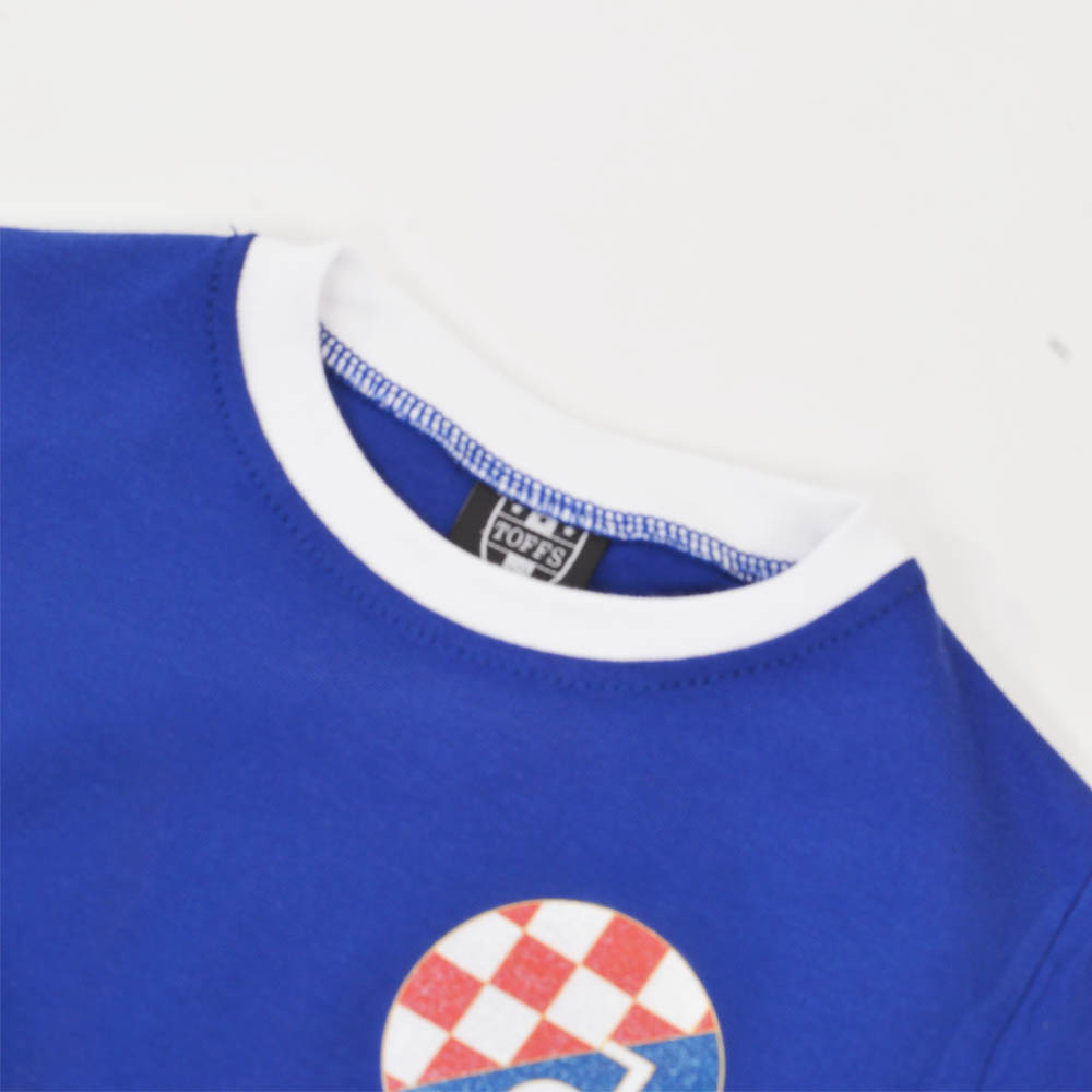 Kids Dinamo Zagreb 12th Man - Royal/white Ringer