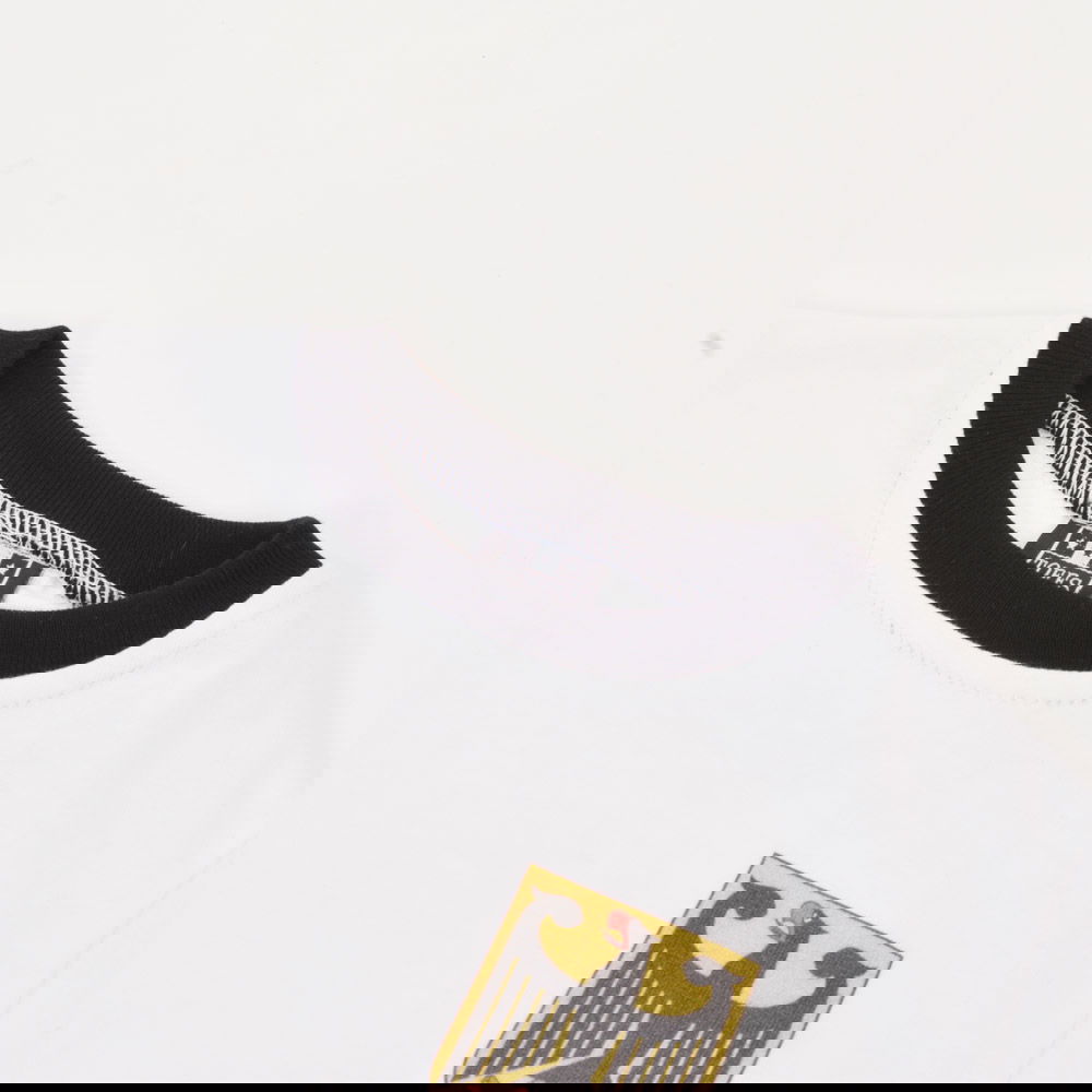 Kids West Germany 12th Man - White/Black Ringer