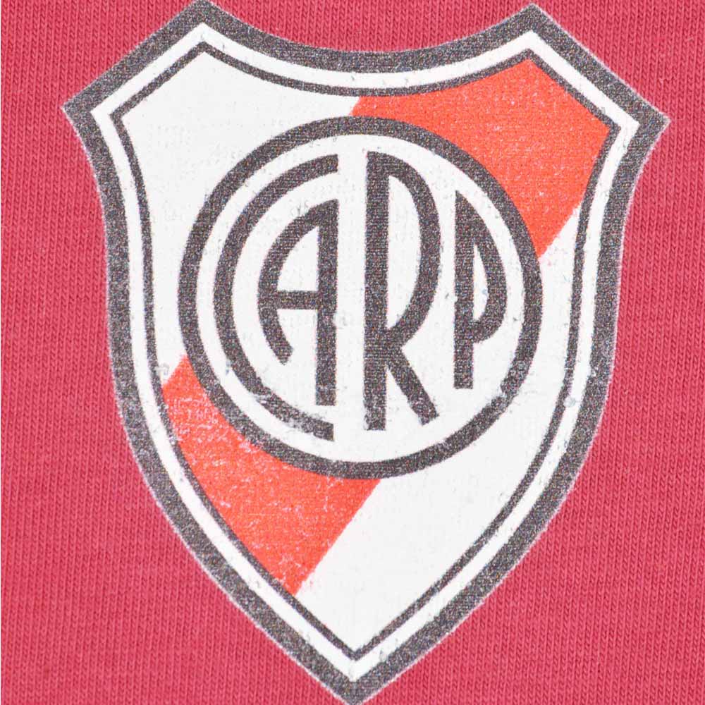 Kids River Plate 12th Man T-Shirt - Maroon/Sky Ringer