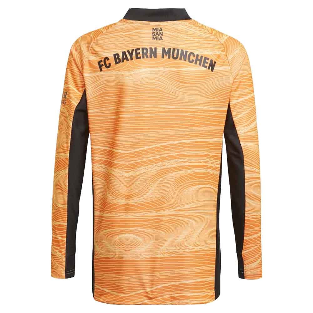 2021 2022 Bayern Munich Home Goalkeeper Shirt Orange GM5318 Uksoccershop