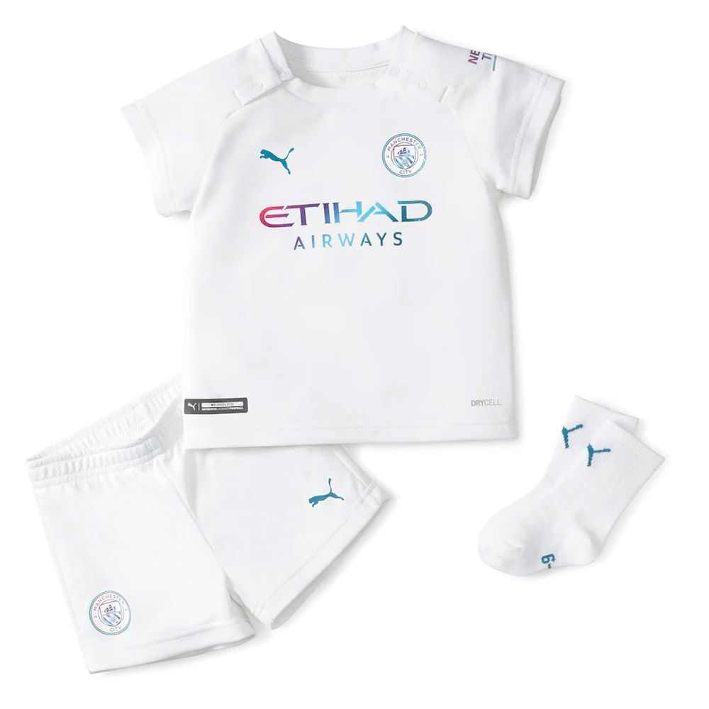 2021-2022 Man City Away Baby Kit (LAPORTE 14)