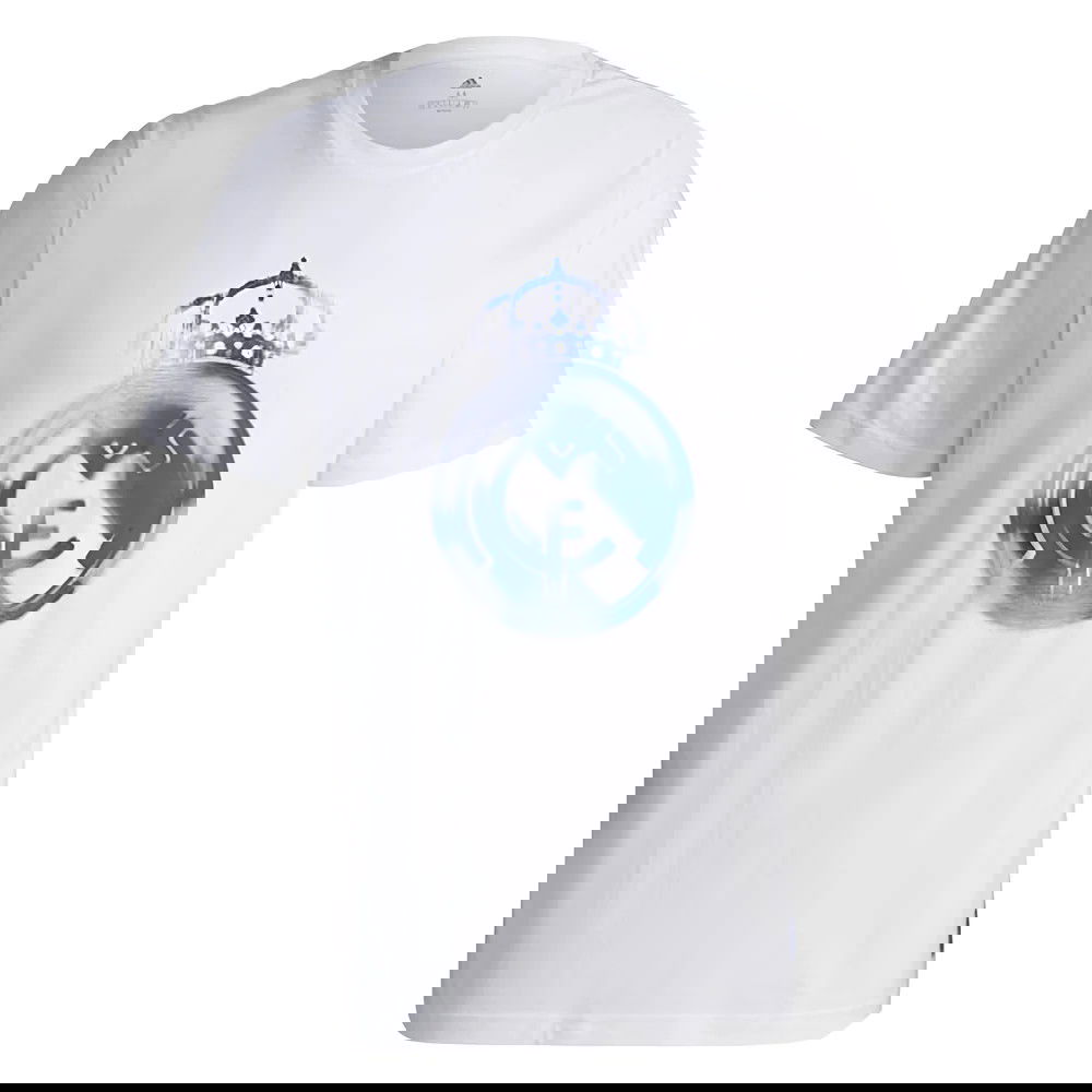 Real Madrid 2021-2022 Training Tee (White-Blue)