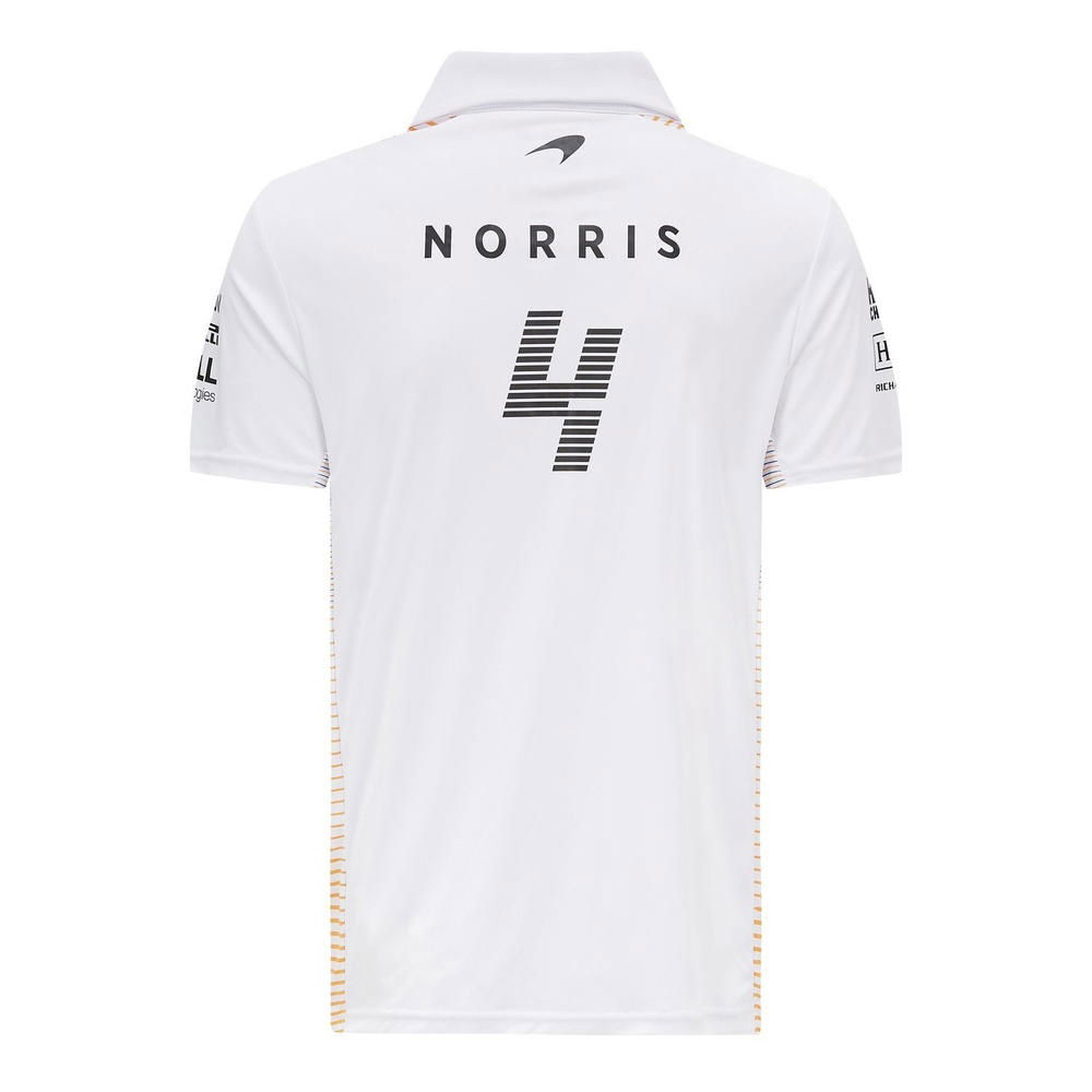 2020 McLaren Lando Norris Polo Shirt (White)