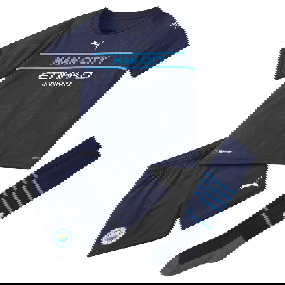 2021-2022 Man City 3rd Mini Kit (MAHREZ 26)