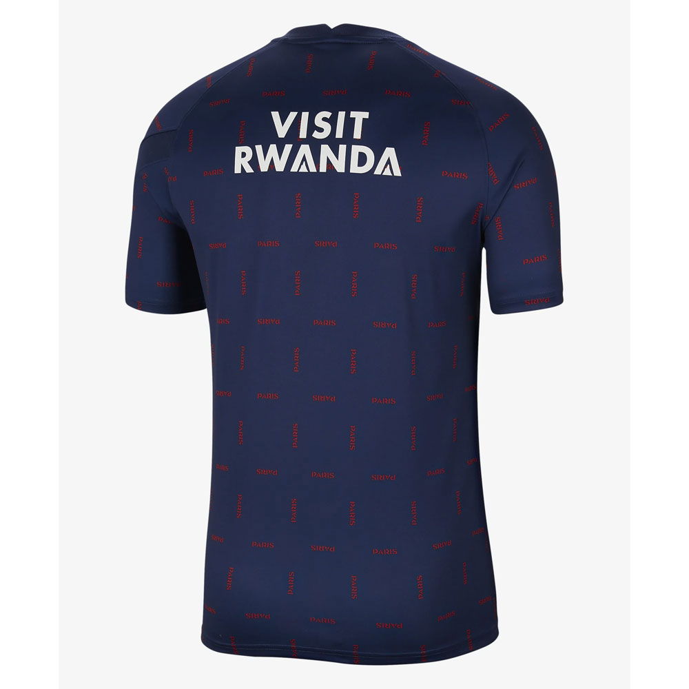 PSG 2021-2022 Pre-Match Training Shirt (Navy) (RAFAEL 12)