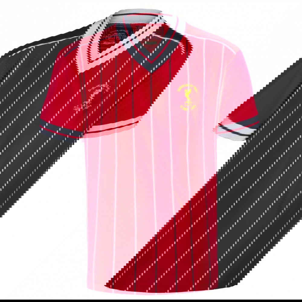 Liverpool 1984 Rome Retro Football Shirt (GERRARD 8)